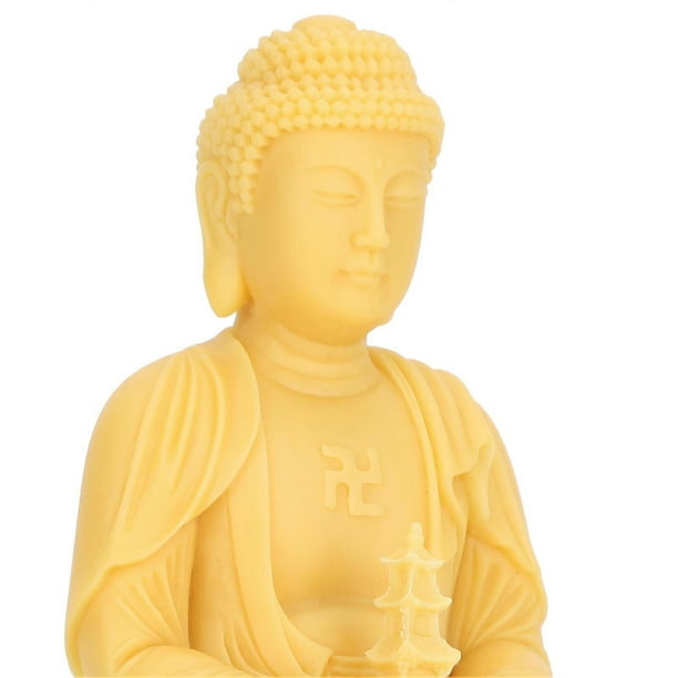 Buddha Statue Ornaments Synthetic Resin Sculpture Crafts Car Home Decorations 10CM