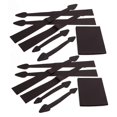 thumbnail image 3 of 2Set Household Magnetic Garage Door Window Decals Hinges Handles Kit Hardware Decoration, 3 of 5