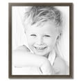 thumbnail image 2 of ArtToFrames 26" x 31" Muted Silver Picture Frame, 26x31 inch Silver Wood Poster Frame (WOM-4626),  Pack, 2 of 8