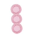 thumbnail image 1 of 3 uds.Funda de asiento antipolvo rosa para silla, protectores de silla de comedor para bodas, brindan el mejor a su asiento de silla cuadrado Zulema Funda para silla de comedor, 1 of 8