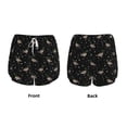 thumbnail image 3 of KLL Mallards And Snowflakes Pattern Shorts Women,Athletic Shorts High Waisted Running Shorts Pocket Sporty Short Gym Elastic Workout Shorts-XX-Large, 3 of 7