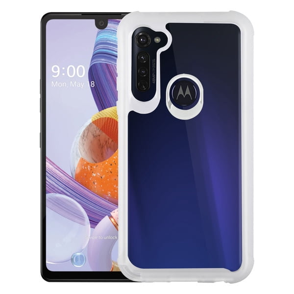 Motorola Moto G Stylus Phone Case Clear Transparent Hybrid Rugged Protective Shockproof Hard