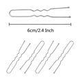 thumbnail image 4 of 330 Épingles à Cheveux en Forme de U Argentées pour Chignons, YINGFENG Épingles à Chignons 2,4 Pouces Épingles à Cheveux Argentées pour Femmes avec Boîte de Rangement pour Updos French Twists, 4 of 5