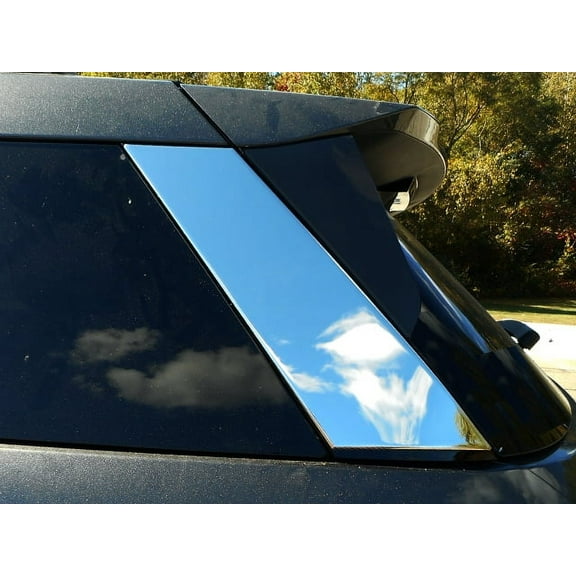 Stainless Steel Rear Window Set 2Pc Fits 2020 Ford Explorer RW60330 QAA