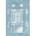 thumbnail image 2 of Vision Studio 11x14 White Modern Wood Framed Museum Art Print Titled - Details of French Architecture II, 2 of 4