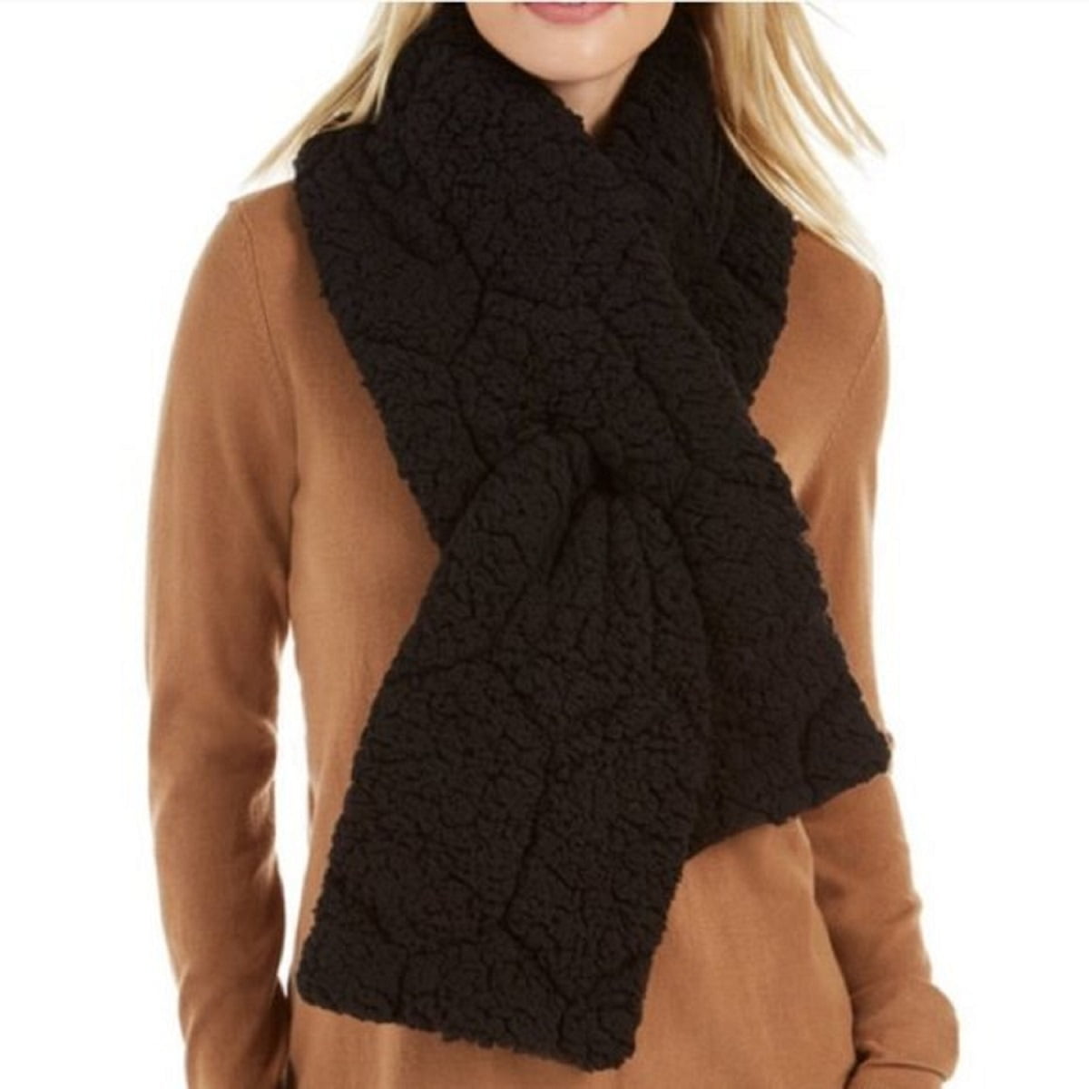 black muffler scarf