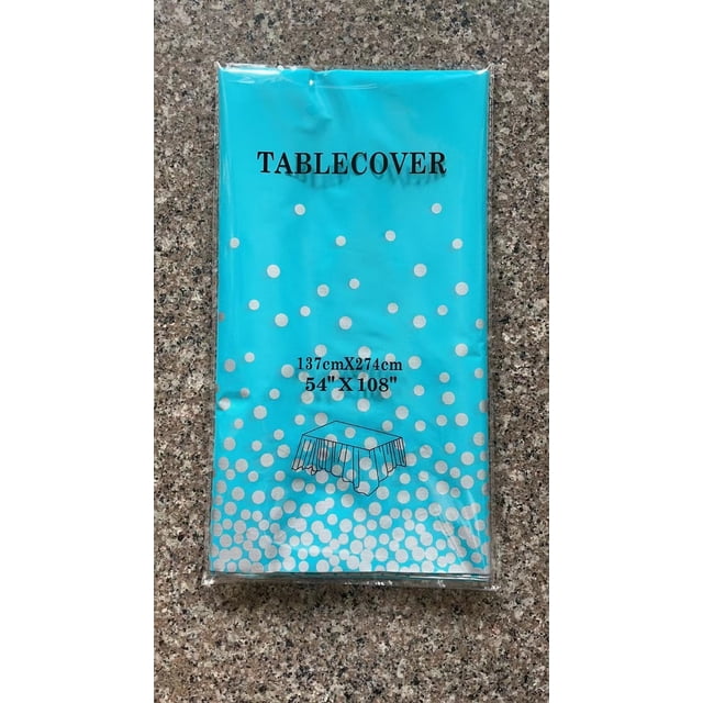 Small dot tablecloth waterproof and oil-proof PEVA disposable party tablecloth scene layout decorative tablecloth