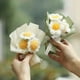 thumbnail image 2 of Mini ramo de flores de crochet, regalo de boda para invitados, margaritas tejidas, regalo de graduación, regalo de Navidad, regalo de boda para invitaciones, 2 of 5