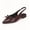 Red, variant on Pointed Toe Flats for Women Slip on Bow Slingback with Comfortable Low Heel Casual Wedding Dress Flats