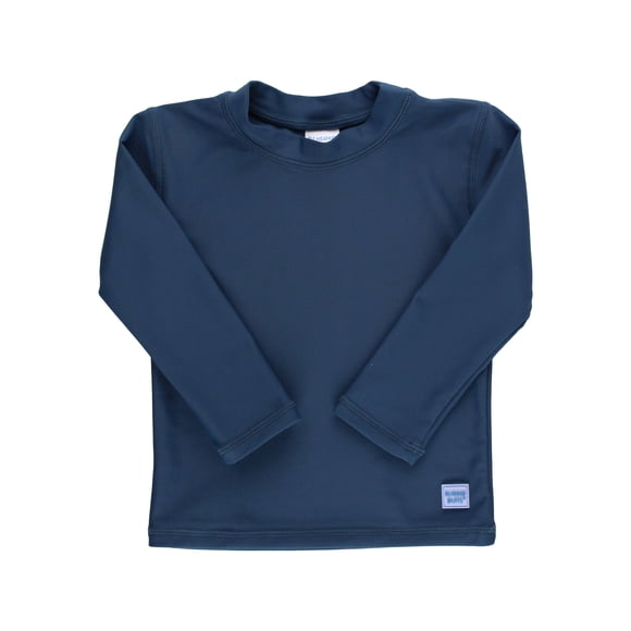 Rash Guard Rugged Butts azul marino de manga larga UPF 50+ 3-6M