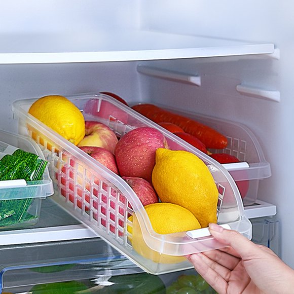 BALAHAPY 2Ud Cajas Transparentes Para Almacenaje En Refrigerador De Y Verduras