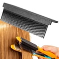 thumbnail image 2 of Hair Straightener Comb Barber Straightening Attachment Fine Hair Comb for Women Salon Home DIY Durable Black, 2 of 8