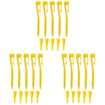 thumbnail image 1 of 10 Uds. Tees Golf Portátiles Estables Con Clip Gancho () Amarillo, 1 of 5