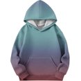 thumbnail image 4 of YunPes Gradient Oversized Hoodie for Girls Trendy Long Sleeve Hooded Sweatshirts with Pockets Teen Casual Preppy Pullover, 4 of 8
