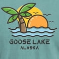 thumbnail image 3 of CafePress - Alaska Goose Lake T Shirt - Mens Comfort Colors Shirt, 3 of 5