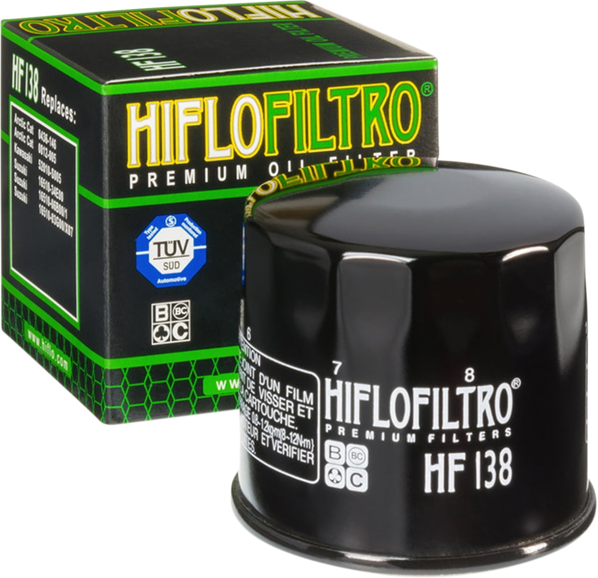 Hiflofiltro OEM Replacement Oil Filter HF178
