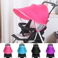 thumbnail image 1 of Cheers.US Stroller Rain Cover & Mosquito Net,Weather Shield Accessories - Protect from Rain Wind Snow Dust Insects Water Proof Ventilate Clear-Breathable Bug Shield for Baby Stroller, 1 of 1