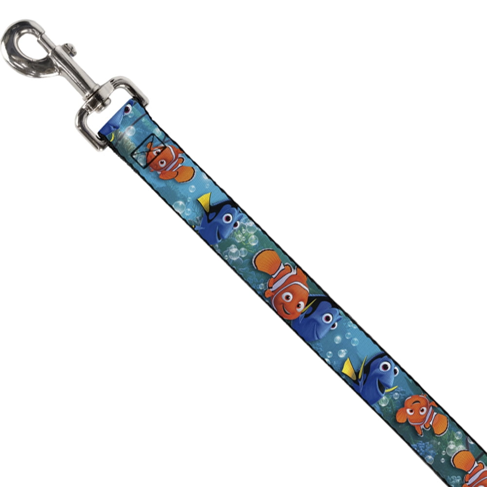 Disney Pet Leash, Dog Leash, Nemo Dory Poses, 4 Feet Long 1.0 Inch Wide