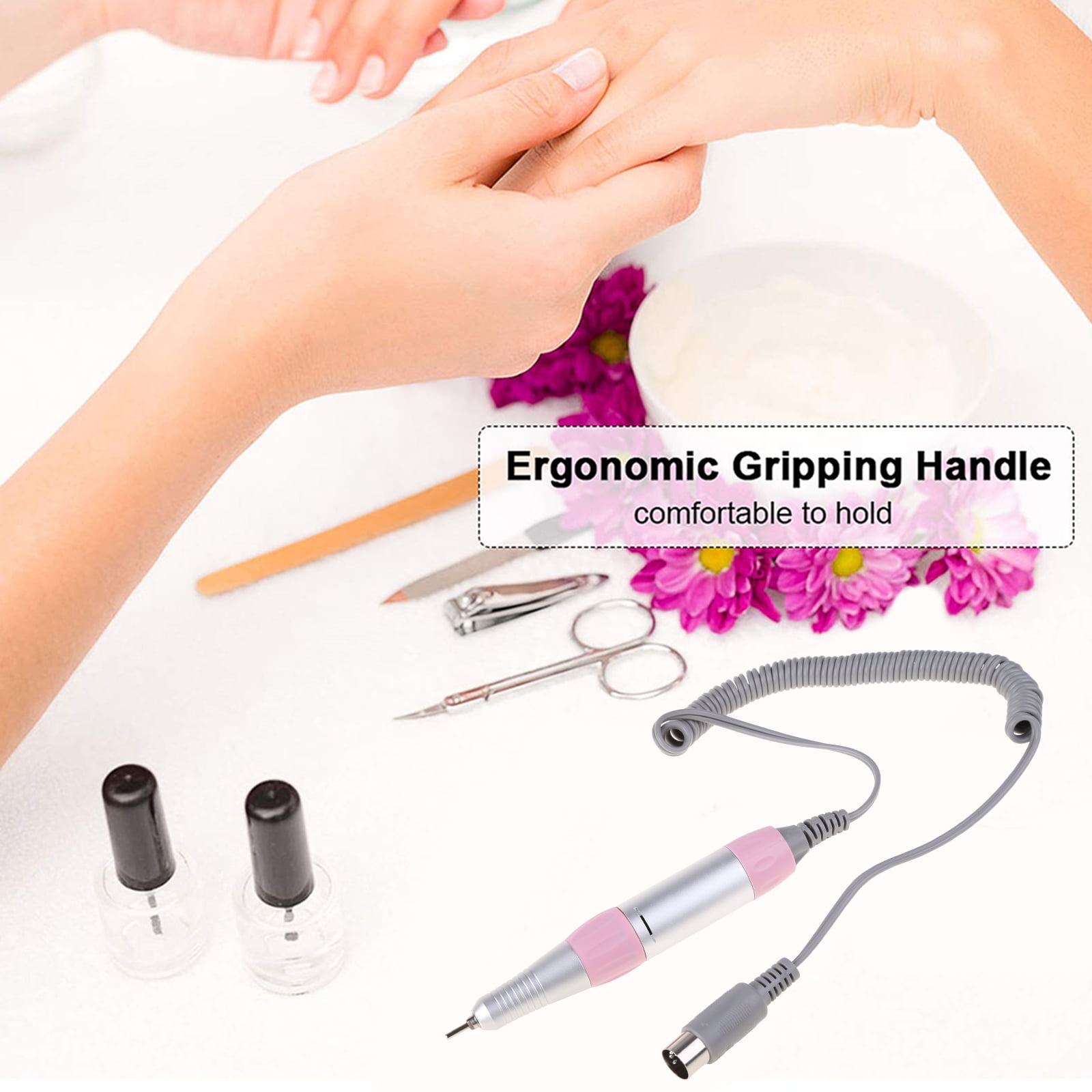 Mini Nail Drill Machine For Manicure Pedicure Professional Electric Electric Nail Manicure Tools Pedicure File Polisher