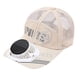 thumbnail image 1 of Sombrero con visera solar y protección para el sol, sombrero de playa para hombres y mujeres, gorra con ventilador de enfriamiento para golf Beige, 1 of 9