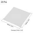 thumbnail image 2 of Unique Bargains Microfiber Cleaning Cloth 6' x 6' Soft for Camera Lens in Individual Vinyl Pouch, Grey 20 Pack, 2 of 6
