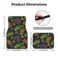 thumbnail image 5 of Fuzoiu Mardi Gras Surface Print Carpet Floor Mats for Car,Car Foot Mat Set,Universal Fit 4 Piece Mat Pad Set,Fits Most Cars Trucks Vans Sedans SUV Auto Carpet Mat Se, 5 of 7