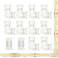 thumbnail image 1 of czcpp-Gapless Connecteurs de Bande Lumineuse Led en Forme de L 10 Pack et 2 Pcs Connecteurs d'Extension Sans Soudure pour Bandes Led 2 Broches 8mm de Large 5V 12V 24V, 1 of 4