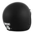 thumbnail image 3 of Simpson Motorcycle CHOP32X Chopper Helmet - Adult 2X-Large - Flat Black, 3 of 5