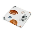 thumbnail image 4 of Sweet Jojo Designs Watercolor Sports Theme Boy Fabric Storage Bins Set 2 Piece, 4 of 4