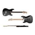 thumbnail image 3 of Monoprice Indio Cali Classic Electric Guitar - Black, With Gig Bag, 3 of 6