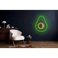 thumbnail image 2 of Glowneon Avocado Neon Sign, Fruit Led Sign, Nursery Room Decor, 2 of 4