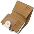 thumbnail image 5 of COACH Medium Corner Zip Wallet In Signature Canvas, Chalk, 5 of 6