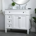 thumbnail image 2 of 36 inch single bathroom vanity in White, 2 of 16