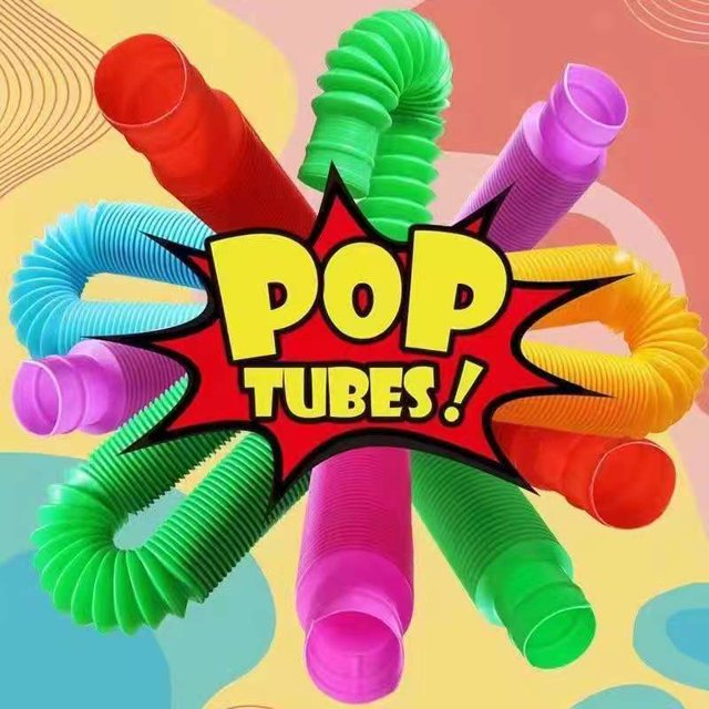 Paquete de 20 tubos Pop | Juego imaginativo y aprendizaje creativo inspirador