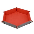 thumbnail image 2 of Bandeja hexagonal ados Baoblaze Soporte para Bandeja rodante interior naranja Bandeja de Dados de Dragones y Mazmorras, 2 of 8