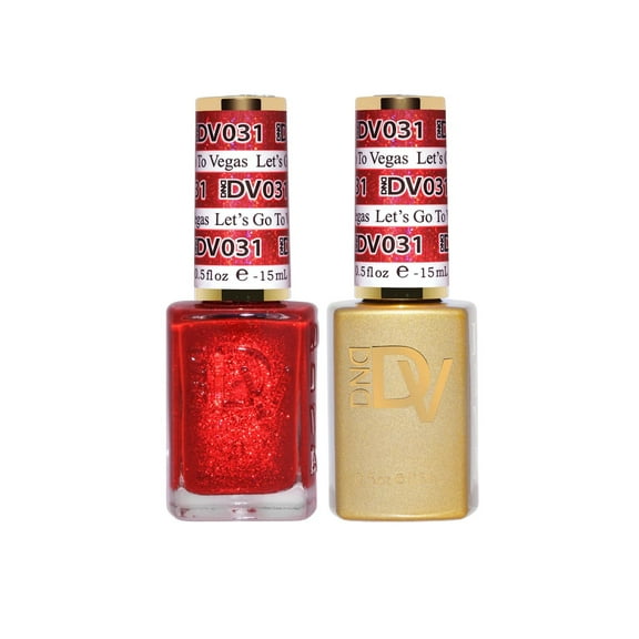 DND Gel & Nail Polish DUO - Diva Colors-  #031 - Let’s Go To Vegas- 0.5oz each