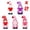 10pcs, variant on Cute Valentine‘s Day Heart Gnomes, Mini Gnomes Figures Tiny Heart Gnome Figurines, Small Love Hearts Dwarf Statue, Valentine Party Favors for Anniversarys Wedding Party Table Shelf(5pcs)