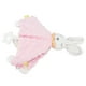 thumbnail image 3 of Manta de seguridad para bebé, suave y linda, sin tóxicos, conejito de peluche, toalla infantil, juguete para cuna, cochecito de bebé, color rosa, 3 of 14