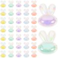 thumbnail image 3 of 100pcs Acrylic Bunny Hair Rope DIY Beads Cartoon Rabbit Shape Bracelet DIY Beads, 3 of 8