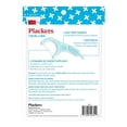 thumbnail image 2 of Plackers Twin-Line Dual Action Easy Grip Handle Dental Floss 75 ct, 4-Pack, 2 of 7