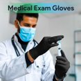 thumbnail image 2 of Guantes de nitrilo FifthPulse, negros, medianos, 1000 estuches, aptos para uso médico, 2 of 8
