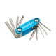 thumbnail image 2 of Kit de reparación de bicicletas, herramientas multiusos plegables para reparar bicicletas de adultos, regalos Azul, 2 of 8