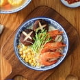 thumbnail image 6 of CHUNTIAN Ceramic Bowl Korean Blue and White Porcelain Tableware Large Noodle Bowl Japanese Retro Soup Bowl Home Kitchen Supplies, 6 of 6