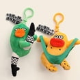 thumbnail image 4 of Osdhezcn Cartoon Key Chain Sausage Mouth Doll Keychain Soft Plush Bag Keyring Accessory, 4 of 9