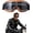 Black, variant on Vintage Motorcycle Goggles, Retro Leather Biker Eyewear, Cruiser Scooter Motocross Goggles for Men, Women, Adults