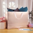 thumbnail image 4 of JINMING 12 Gift Bags with Handles, Rose Gold Bags Bulk for All Occasions, 13x5x10 inches, 4 of 7