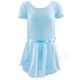thumbnail image 1 of Vestido de gimnasia de ballet con falda tutú de manga larga con volantes de danza de bailarina para niñas, 1 of 5