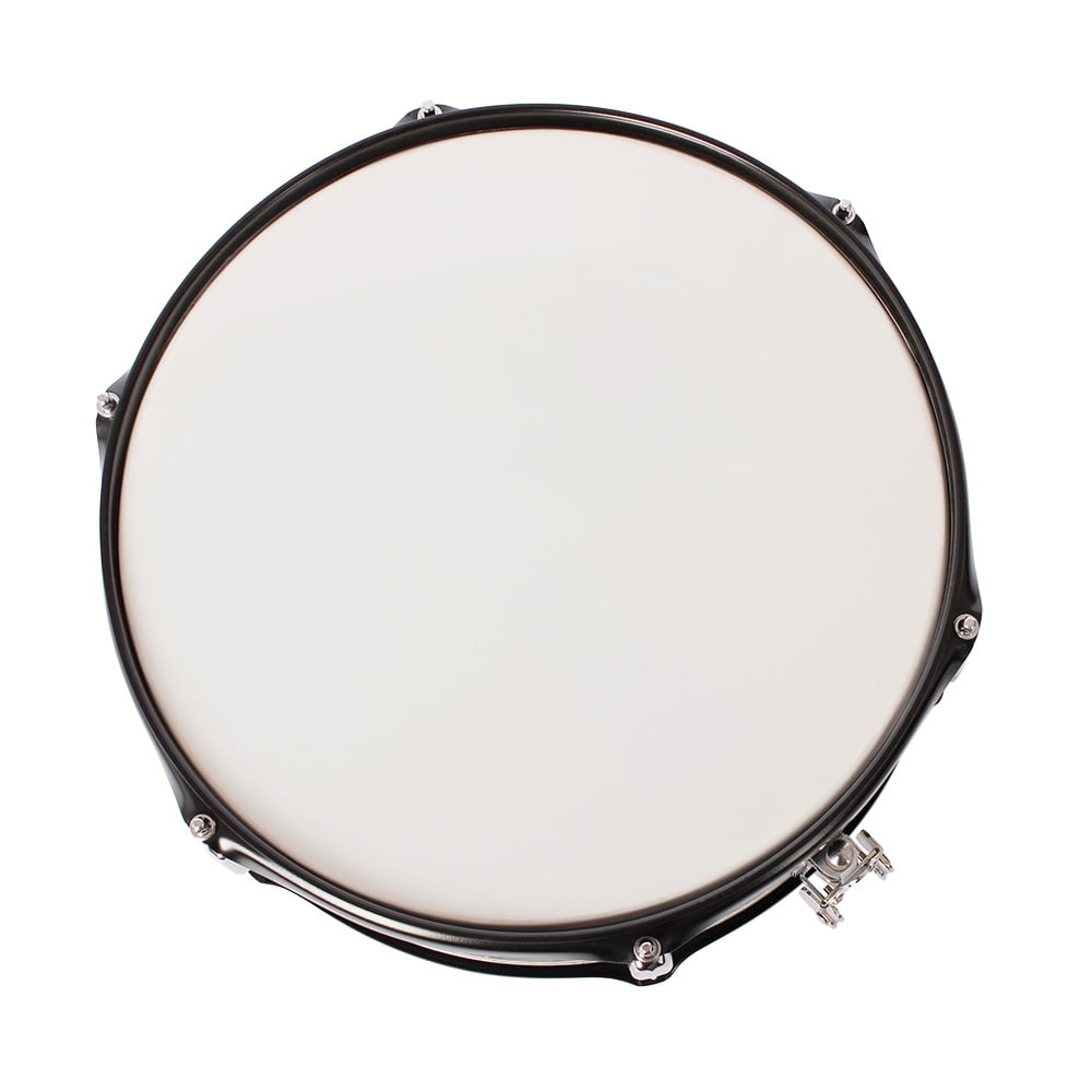 Professional Marching Snare Drum & Drum Stick & Strap & Wrench Kit Black, 14" x 5.5"