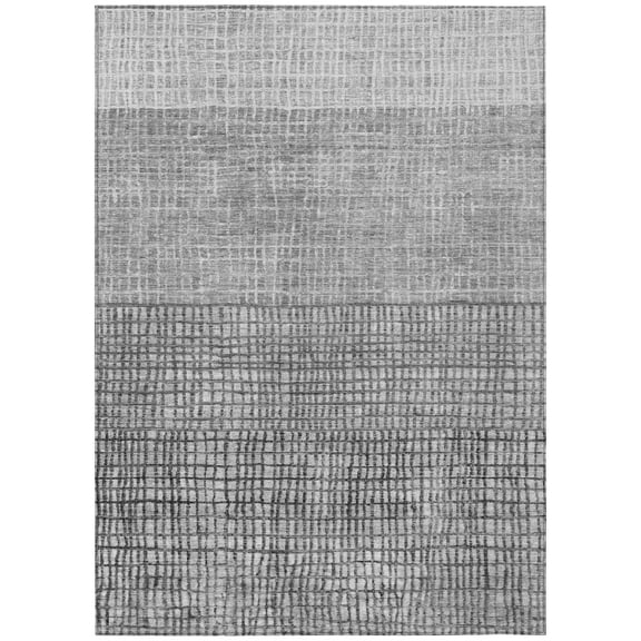 Dalyn Rugs Machine Washable Indoor/Outdoor Chantille Gray 2'6" x 3'10" Rug