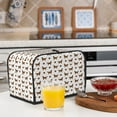 thumbnail image 6 of Honeii Labrador Retriever Dog Print 2 slice Toaster Cover, Two Slice Toaster Dust-proof Cover For Kitchen Small Appliance and Fingerprint Protection, 6 of 7